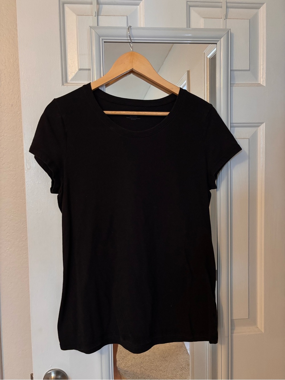 TWO black baby doll t shirts